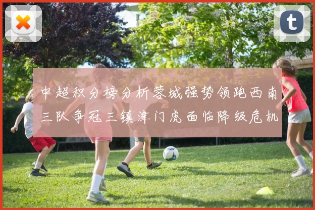 中超积分榜分析蓉城强势领跑西南三队争冠三镇津门虎面临降级危机