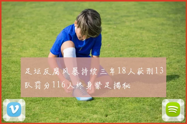 足坛反腐风暴持续三年18人获刑13队罚分116人终身禁足揭秘
